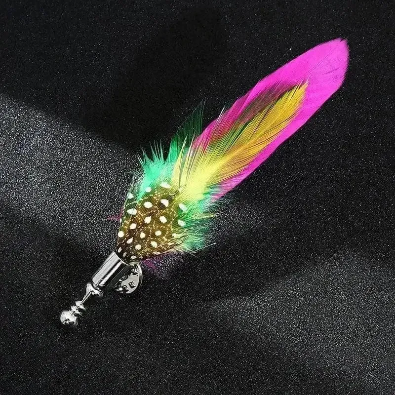 🦚 Simulation Peacock Feather Brooch - Nature's Elegance 🦚