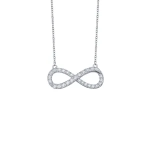 0.33 CTW Infinity Necklace N0017CLP18