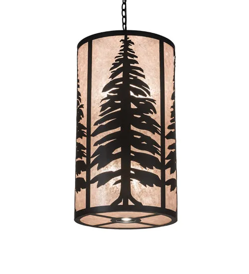 18" Wide Tall Pines Pendant