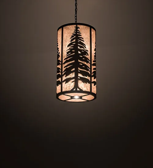 18" Wide Tall Pines Pendant
