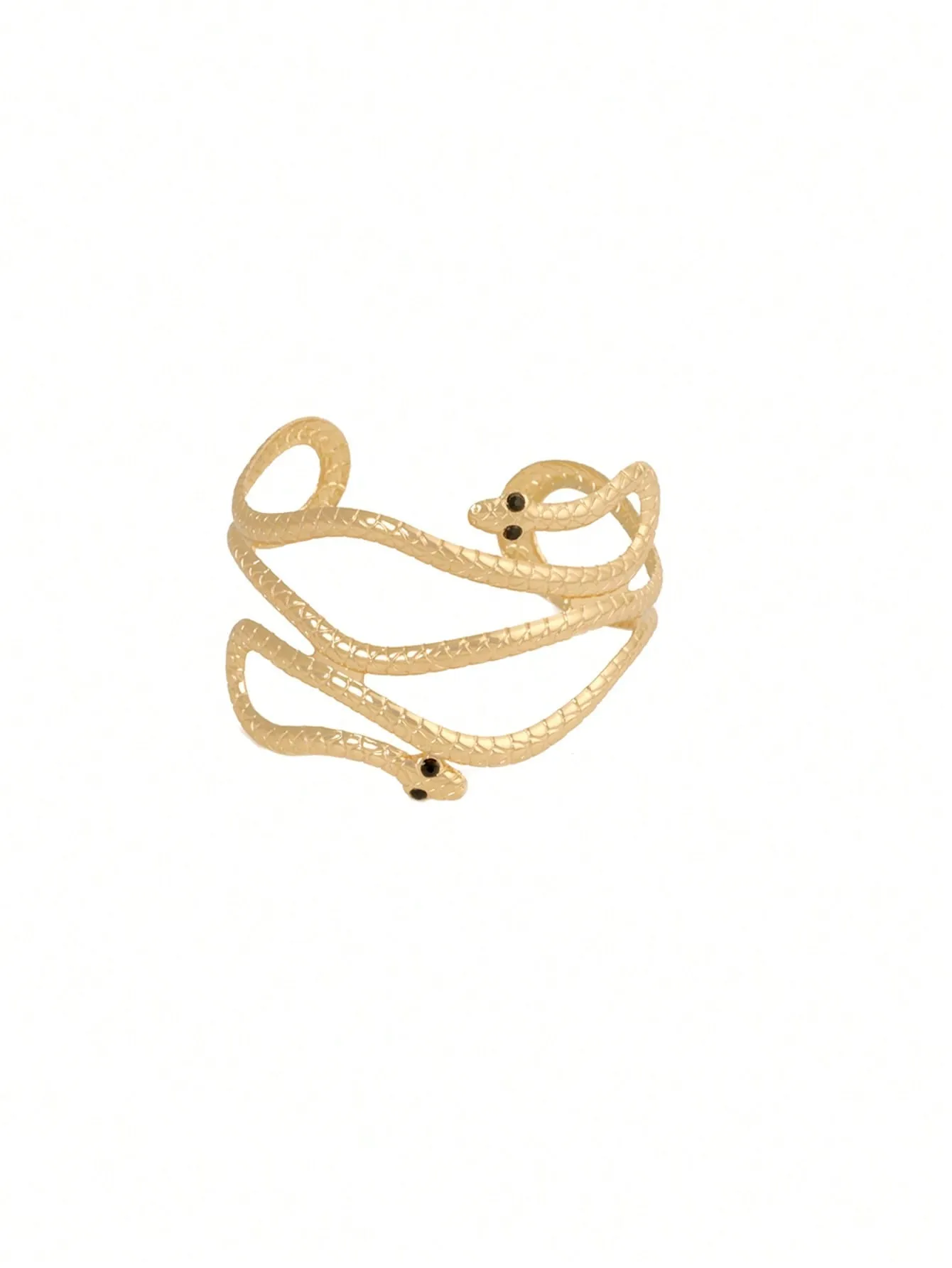 1pc Minimalist Metal Crossed Cuff Bangle Bracelet, Fashionable Couple Arm Cuff Accessory For Women