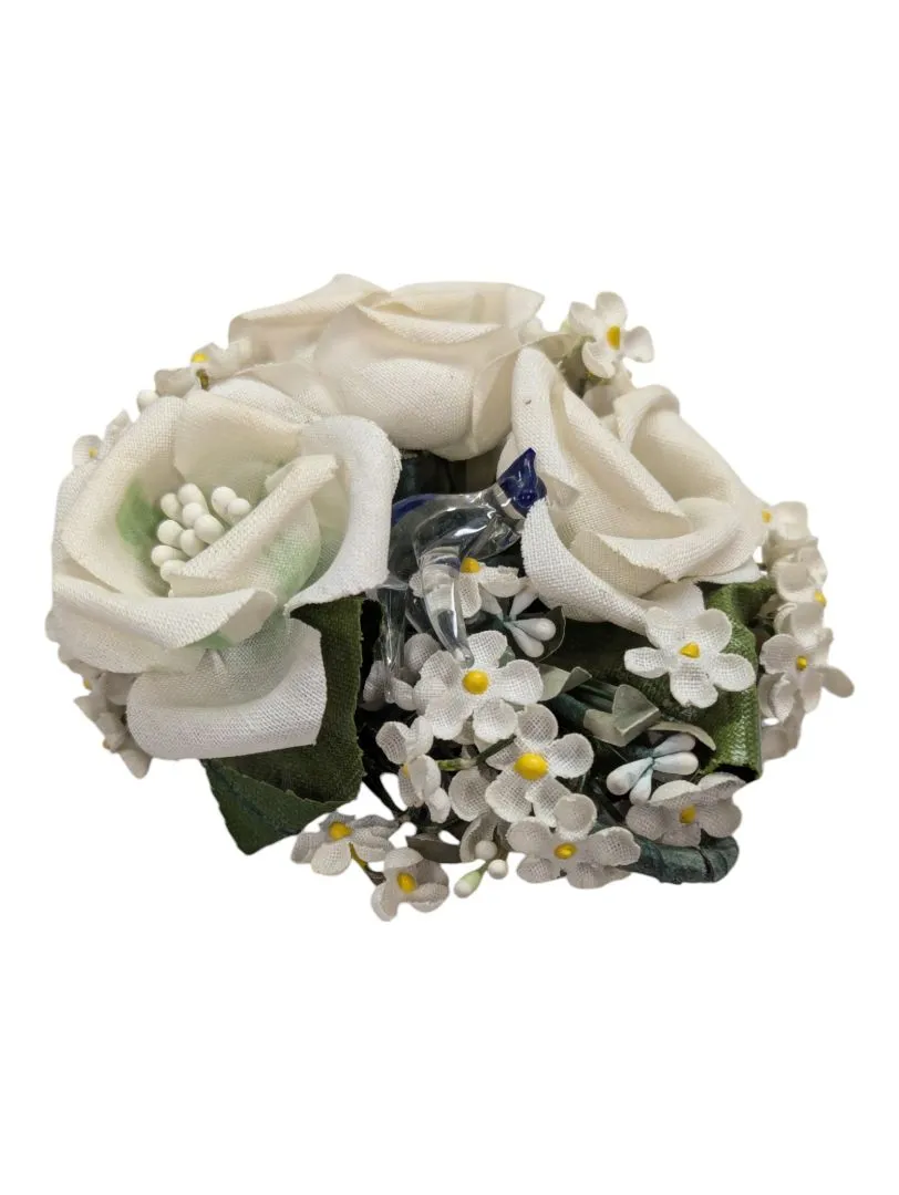 3 Vintage Flower Brooches