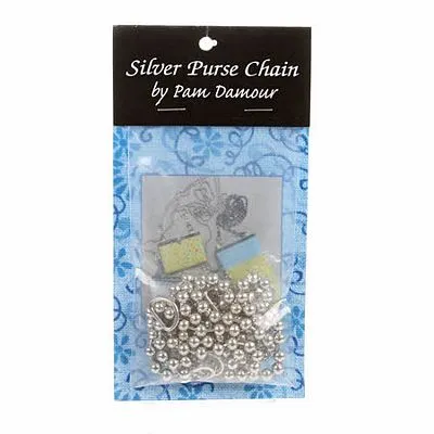 60" Purse Chain, Silver, The Decorating Diva