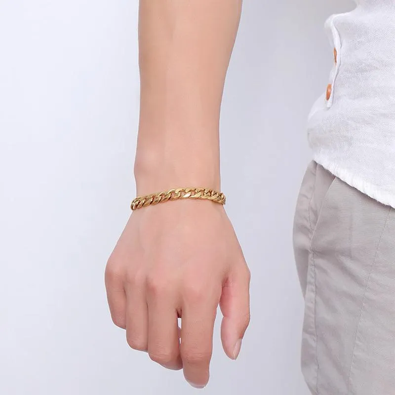 8.5" Ludicrous Cuban Link Chain Bracelet