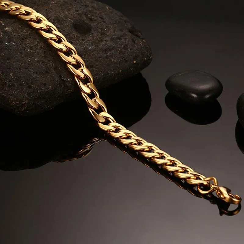 8.5" Ludicrous Cuban Link Chain Bracelet