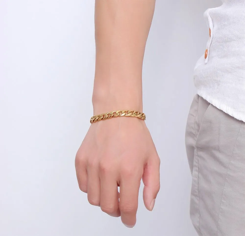 8.5" Ludicrous Cuban Link Chain Bracelet