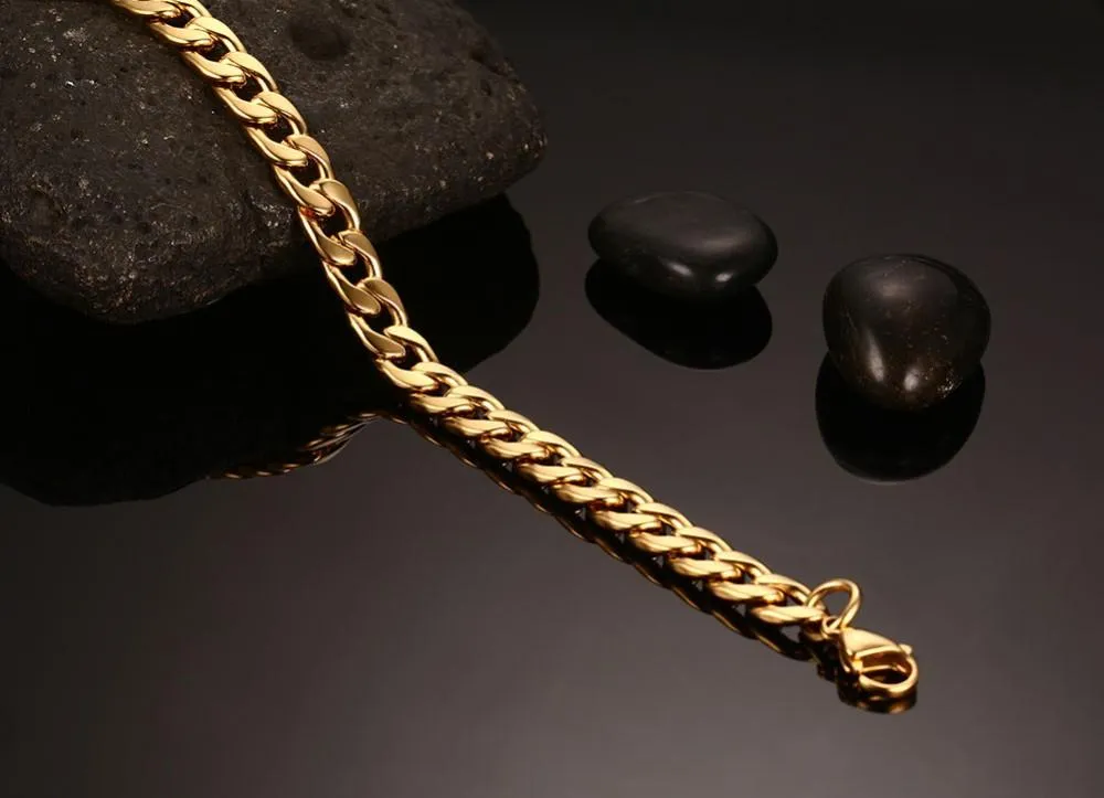 8.5" Ludicrous Cuban Link Chain Bracelet