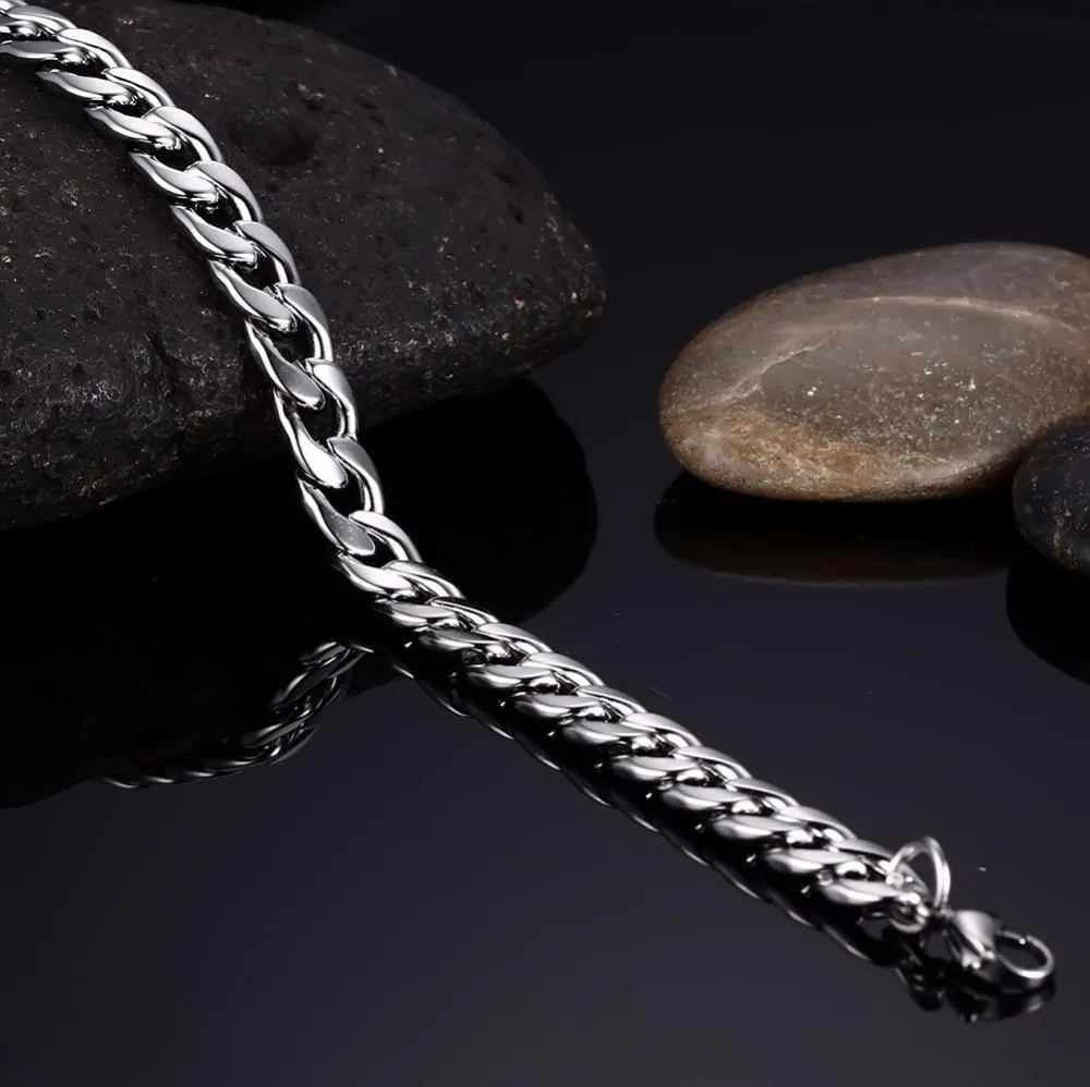 8.5" Ludicrous Cuban Link Chain Bracelet