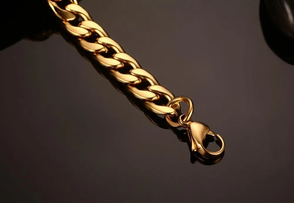 8.5" Ludicrous Cuban Link Chain Bracelet