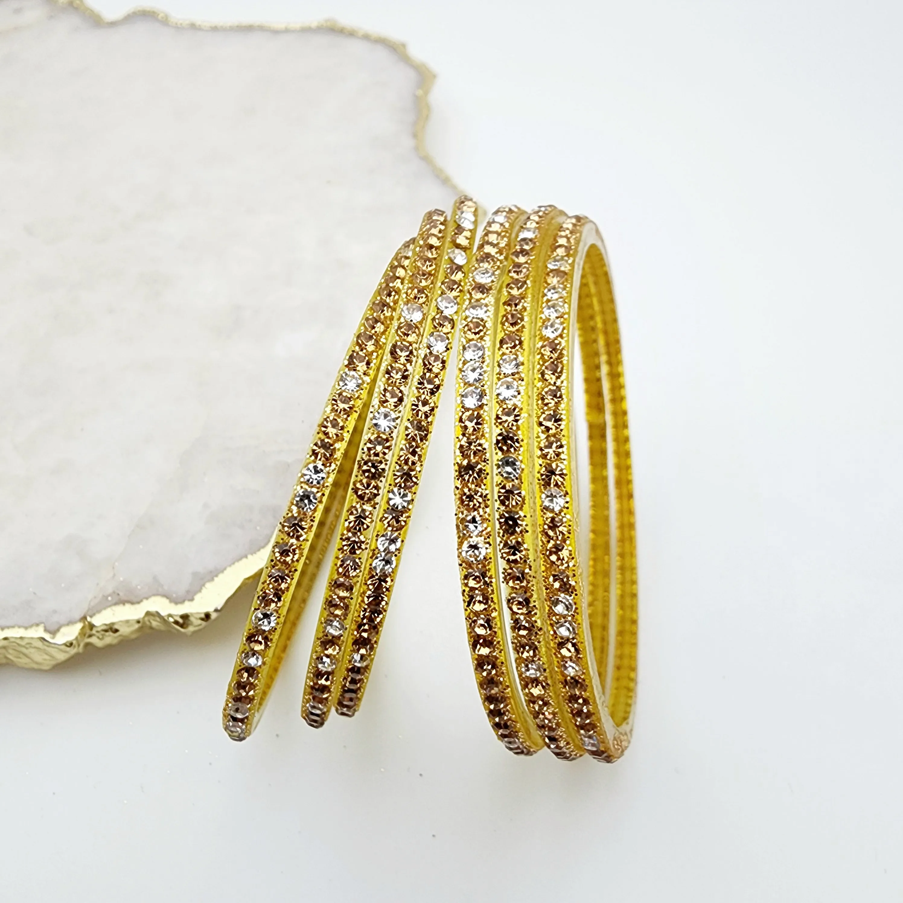 Ally - Glass Bangles