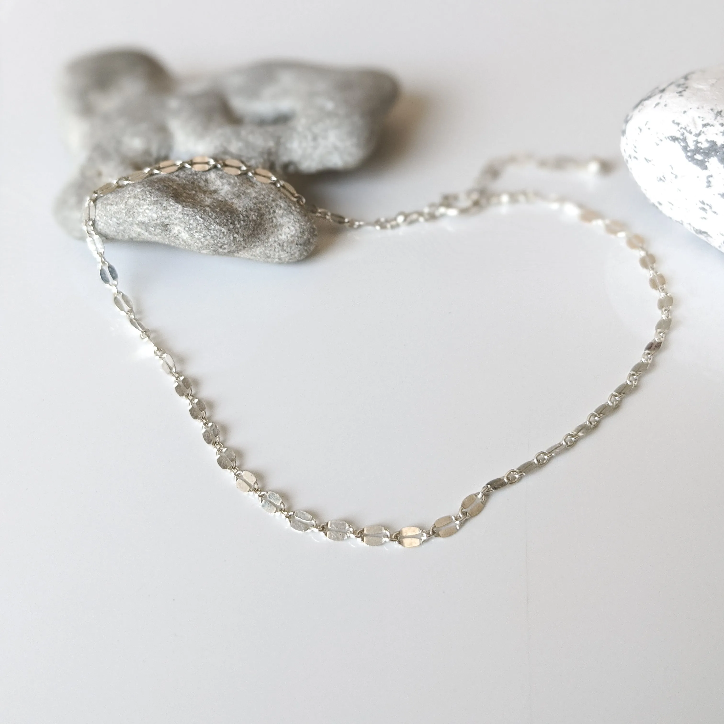 Ankle Bracelet, Sterling Silver Anklet, Chain Anklet, Anklet For Women, Foot Jewelry, Dainty Anklet, Beach Anklet, Simple Anklet,annikabella