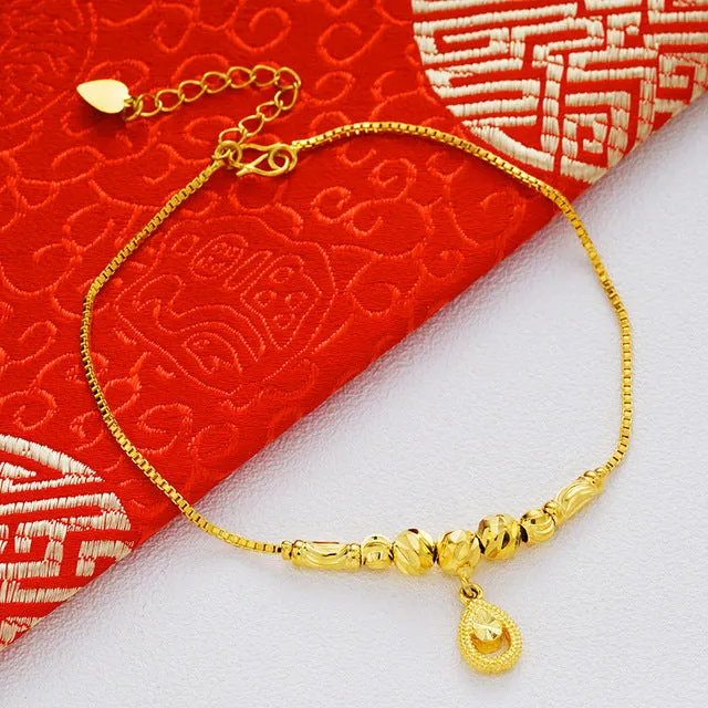 Anklet Bracelet Jewelry Bohemian Gold Chains