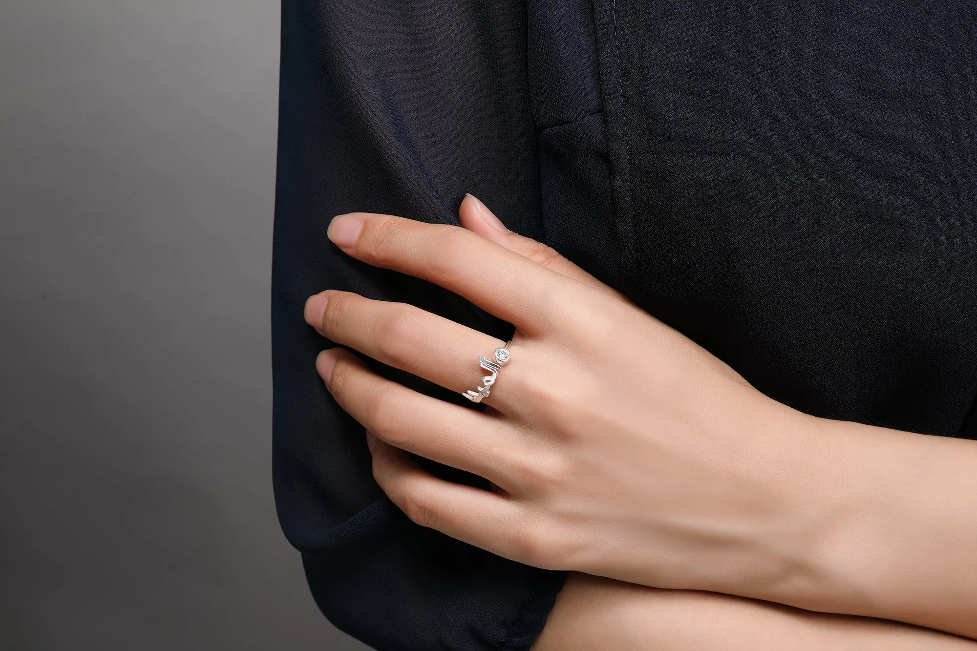 Arabic Name Ring (Adjustable) | Special Design