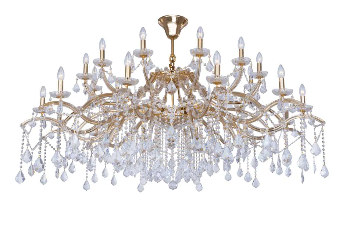 Asfour Chandelier 21/3066/24 6 Gold Pend
