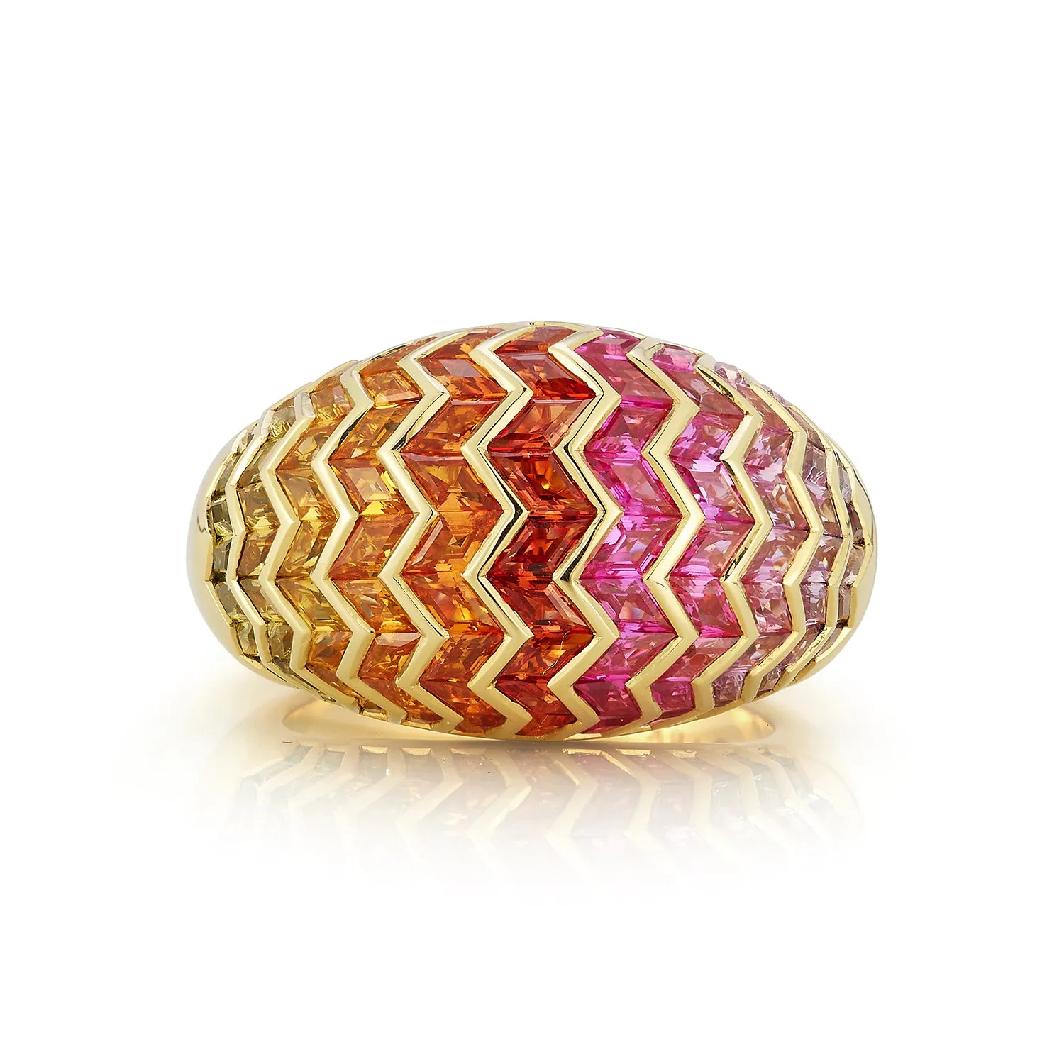 Awakenings Large Bombé Ring in Sunrise