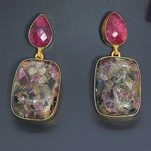 AYRA- SEMIPRECIOUS EARRINGS
