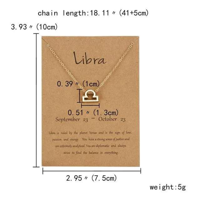 Bohemian 12 Zodiac Constellation Anklets For Women