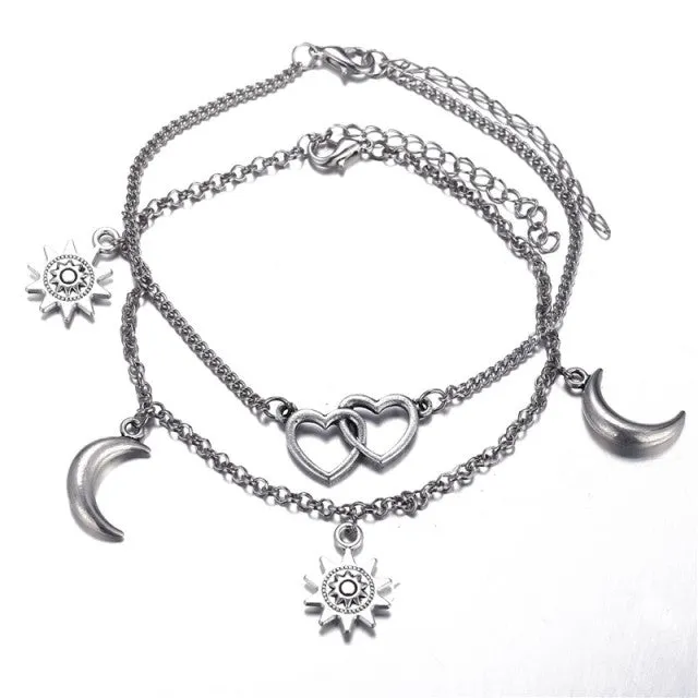 Bohemian 6pcs/lot Anklets Sets For Women