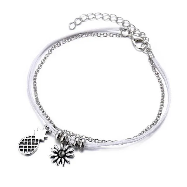 Bohemian 6pcs/lot Anklets Sets For Women