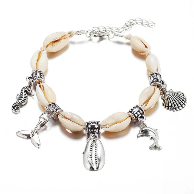 Bohemian 6pcs/lot Anklets Sets For Women