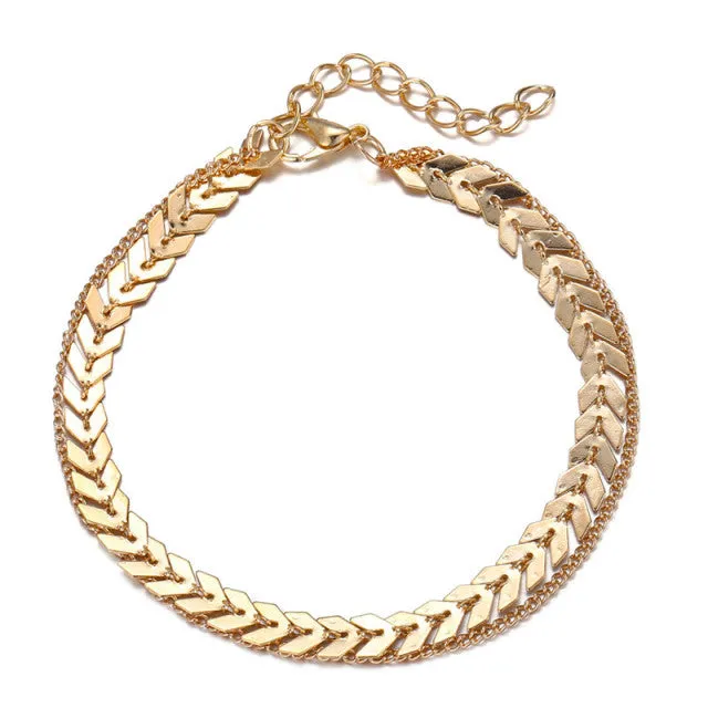 Bohemian 6pcs/lot Anklets Sets For Women