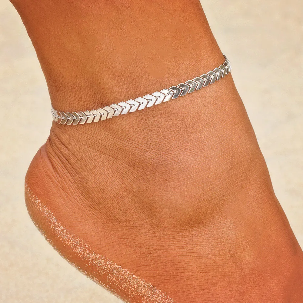 Bohemian Arrow Anklet Bracelet for Women