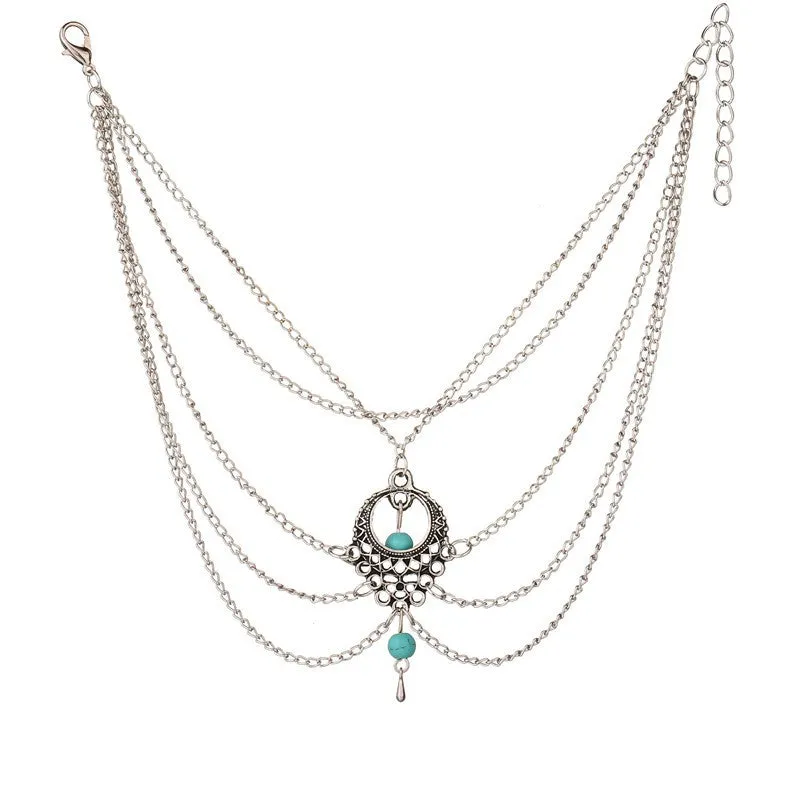 Bohemian Color Multi Layers Women Anklet Foot Bracele