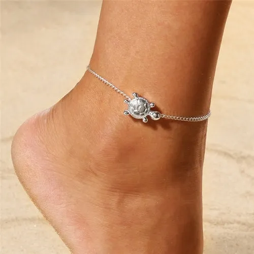 Bohemian Crystal Beads Ankle