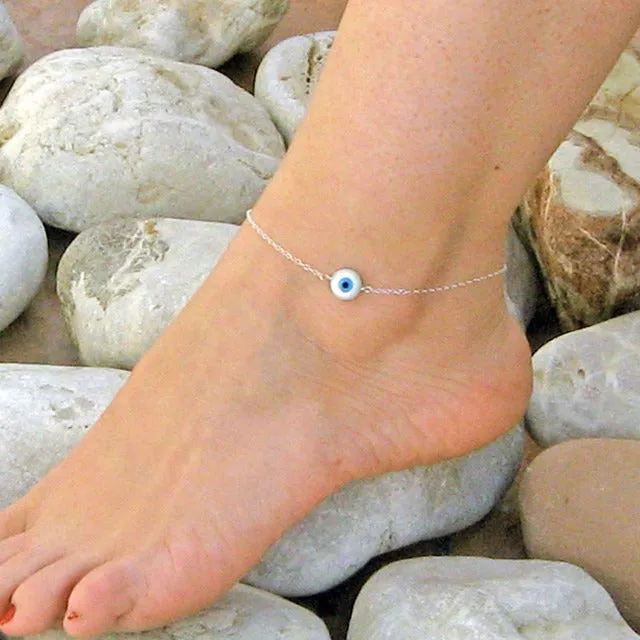 Bohemian Multi Layered Beads Ankle Bracelet for Women
