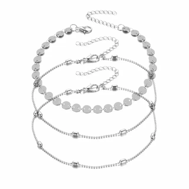 Bohemian Multilayer Beads Anklets For Women