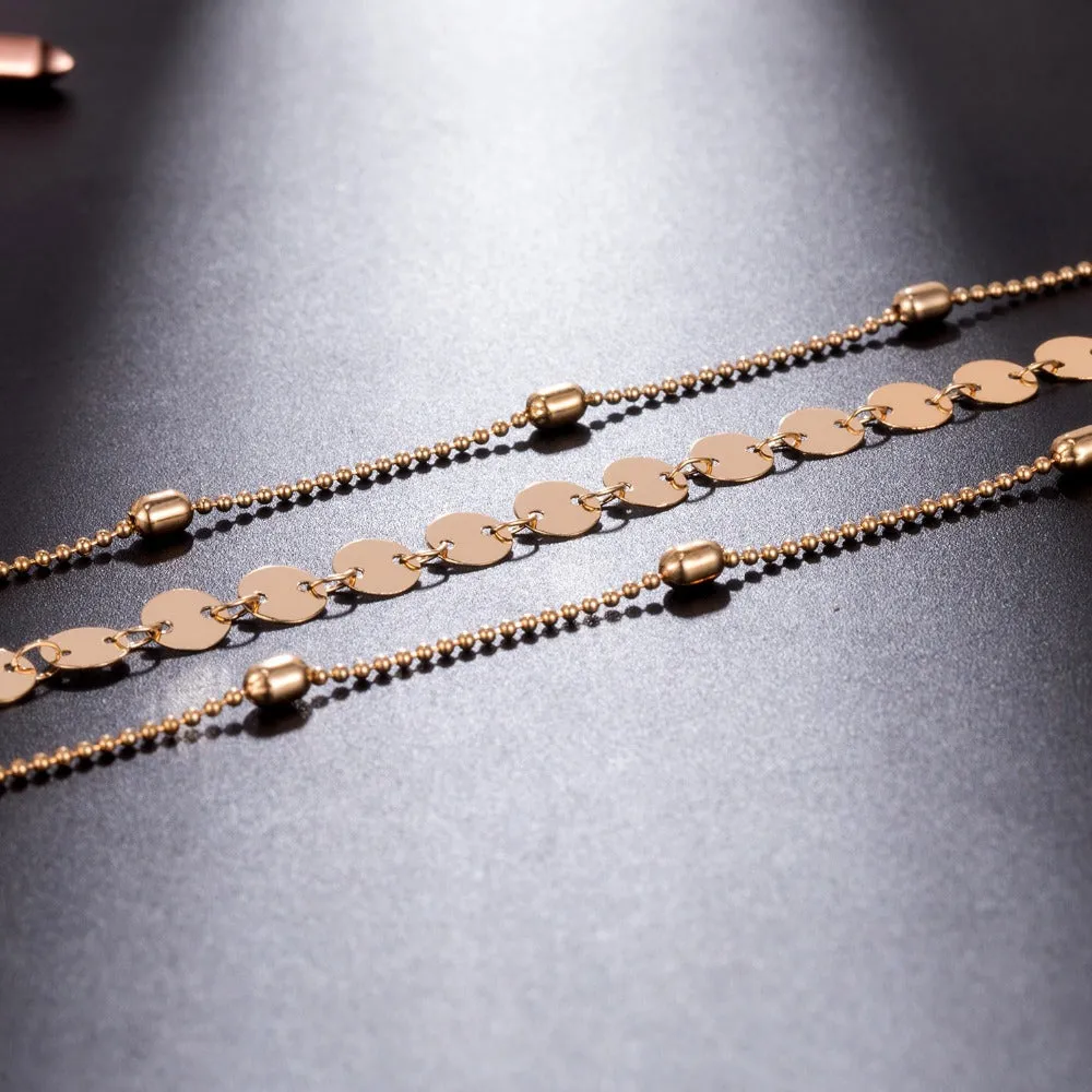 Bohemian Multilayer Beads Anklets For Women