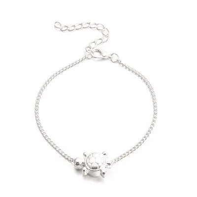 Bohemian Silver Color Anklet Bracelet