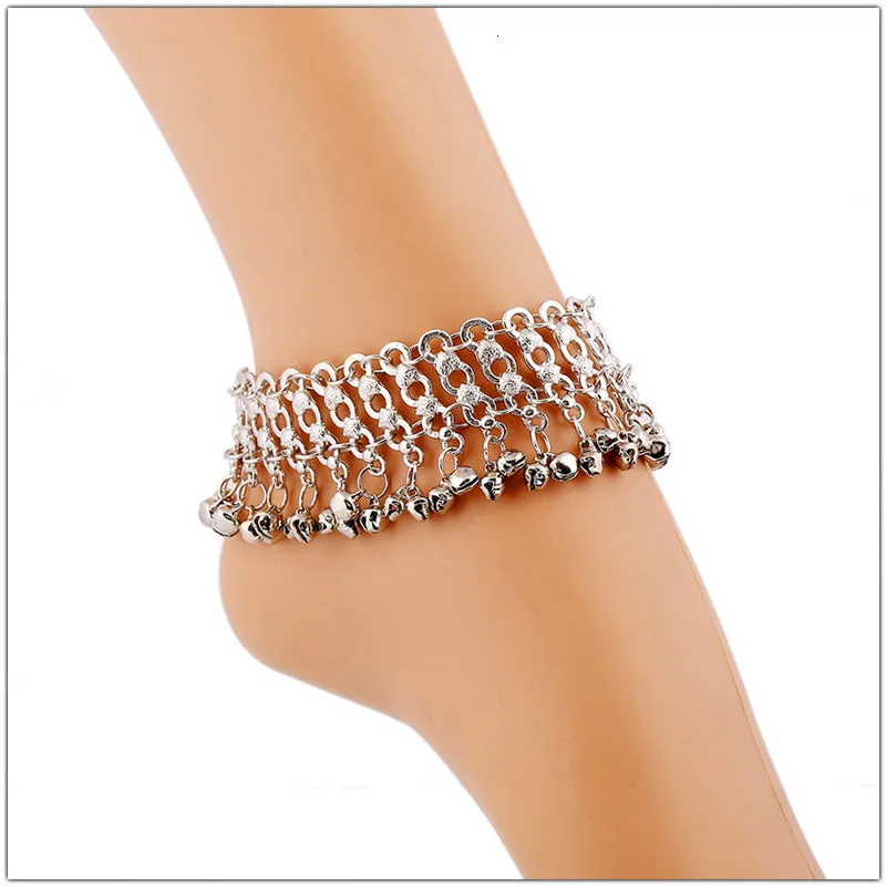 Bohemian  Vintage Bells Ankle Bracelet Foot Jewelry