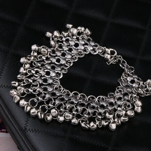 Bohemian  Vintage Bells Ankle Bracelet Foot Jewelry