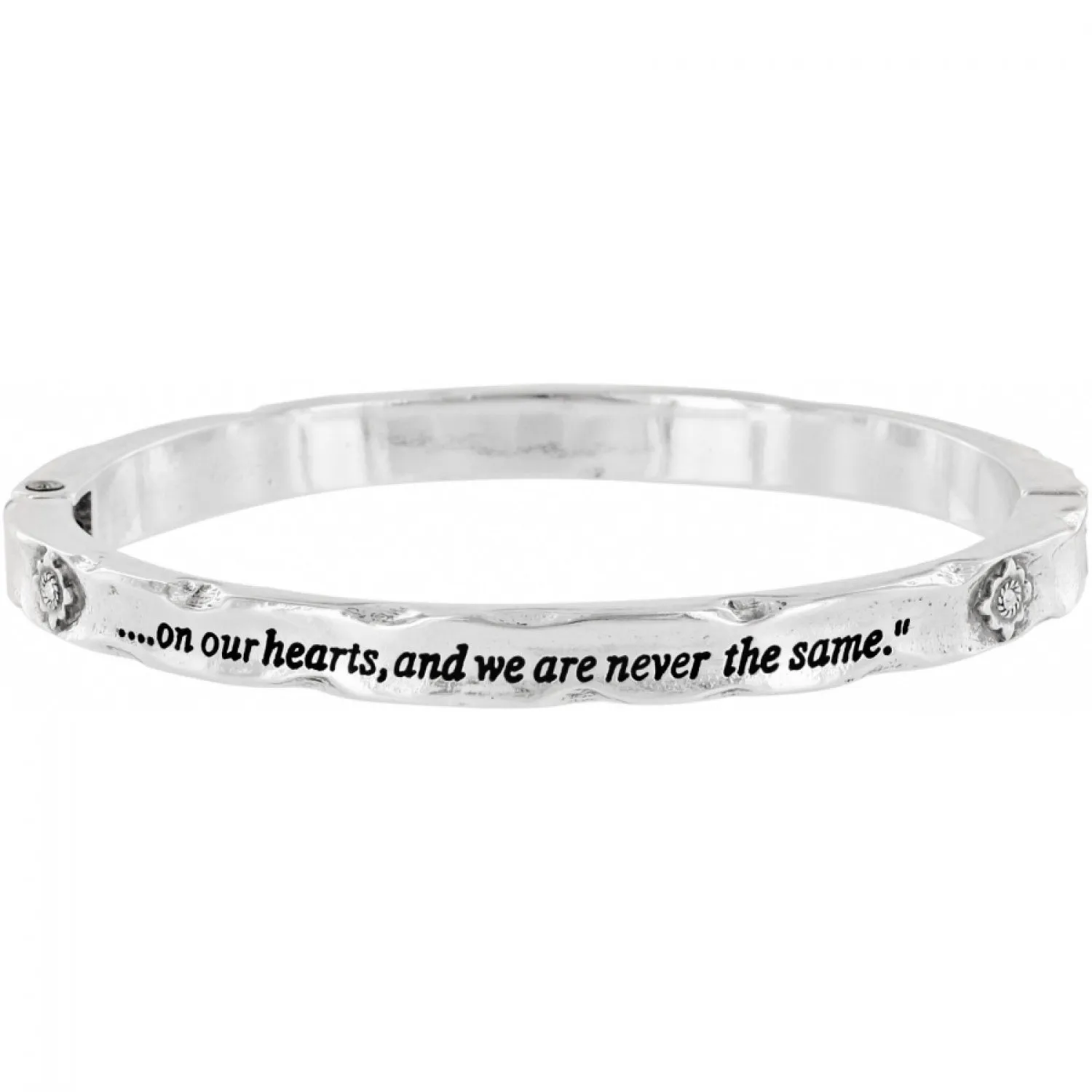 Brighton | Footprints Hinged Bangle | Women's