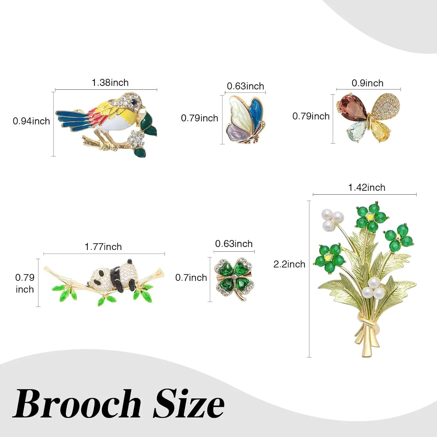 Brooches Pin for Women Rhinestone Cute Rhinestone Flower Brooch Decoration for Wedding Jewelry Gifts Clothes
