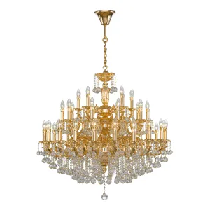 Chandelier Brand  Asfour 35 Bulbs Gold