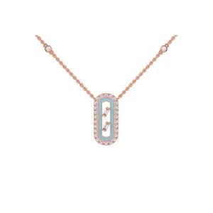 Charming Baguette Lab Grown Diamond Necklace