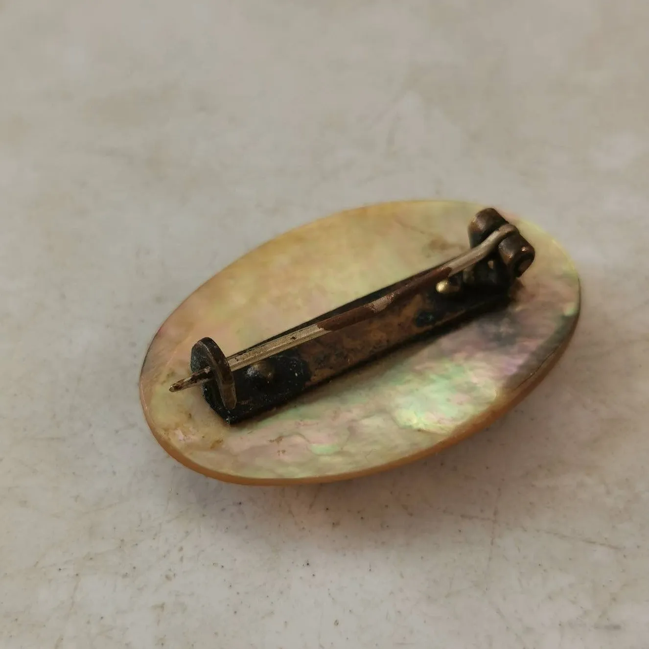 Choice of Antique Blister Pearl Brooch