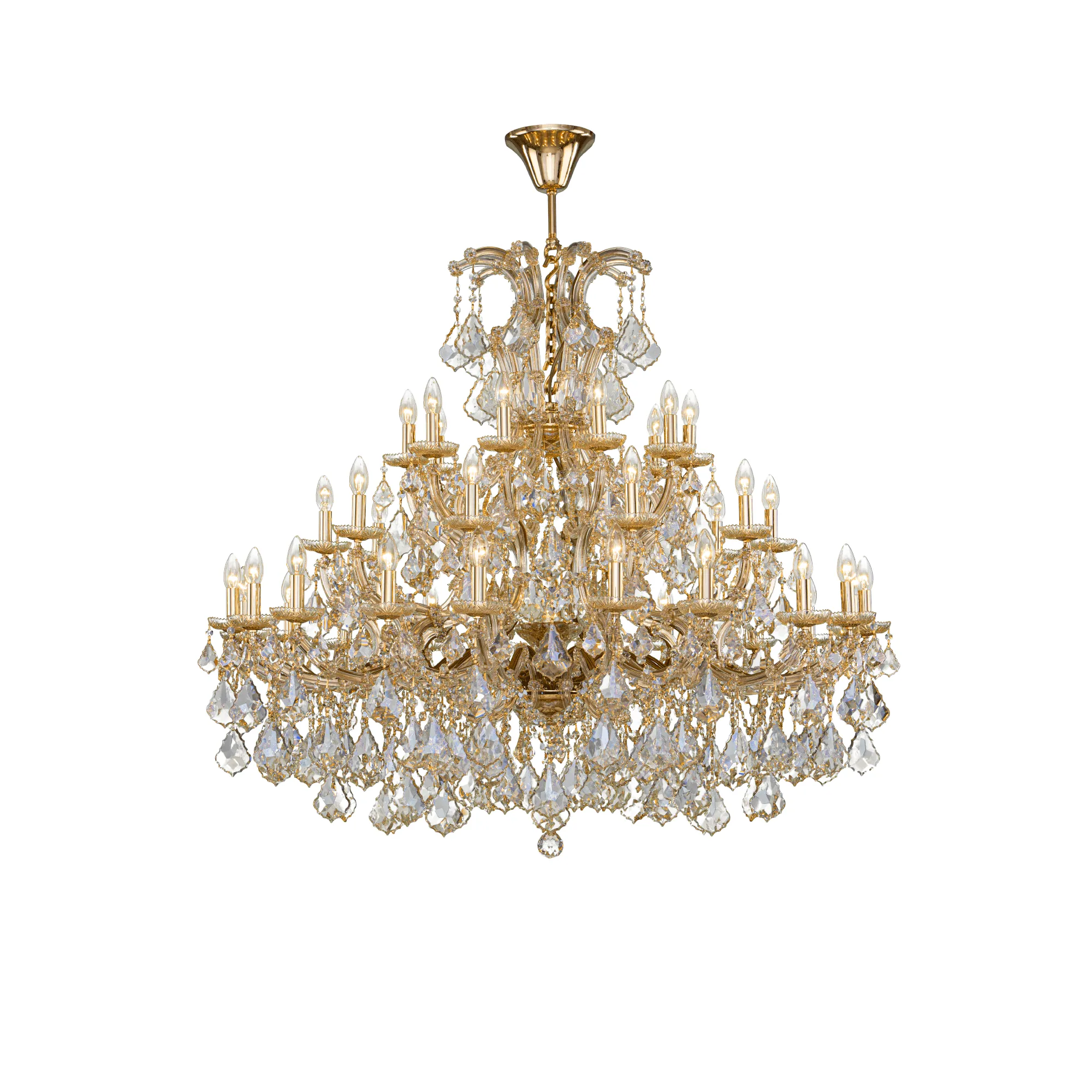 Classic Crystal Chandelier 41 Bulbs