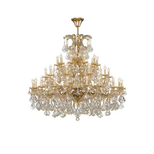 Classic Crystal Chandelier 41 Bulbs