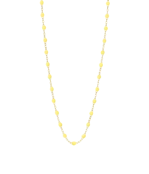 Classic Gigi 45cm Necklace in 18K Yellow Gold & Mimosa