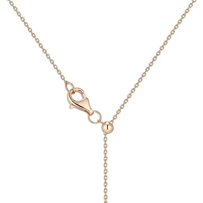 COLOUR HALO MOTHER-OF-PEARL DIAMOND NECKLACE
