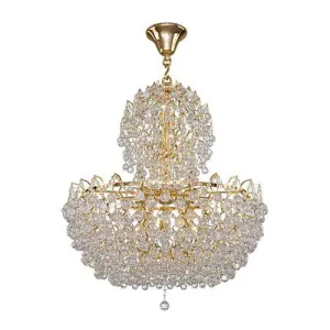 Crystal Chandelier 12 Bulbs