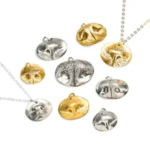 Custom Pet Nose Print Pendants