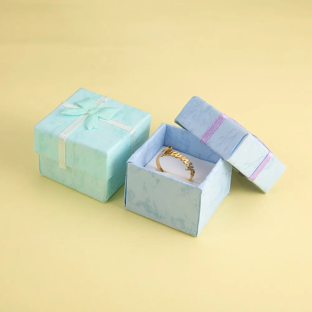 Customized Name Rings  Personalized Stackable Name