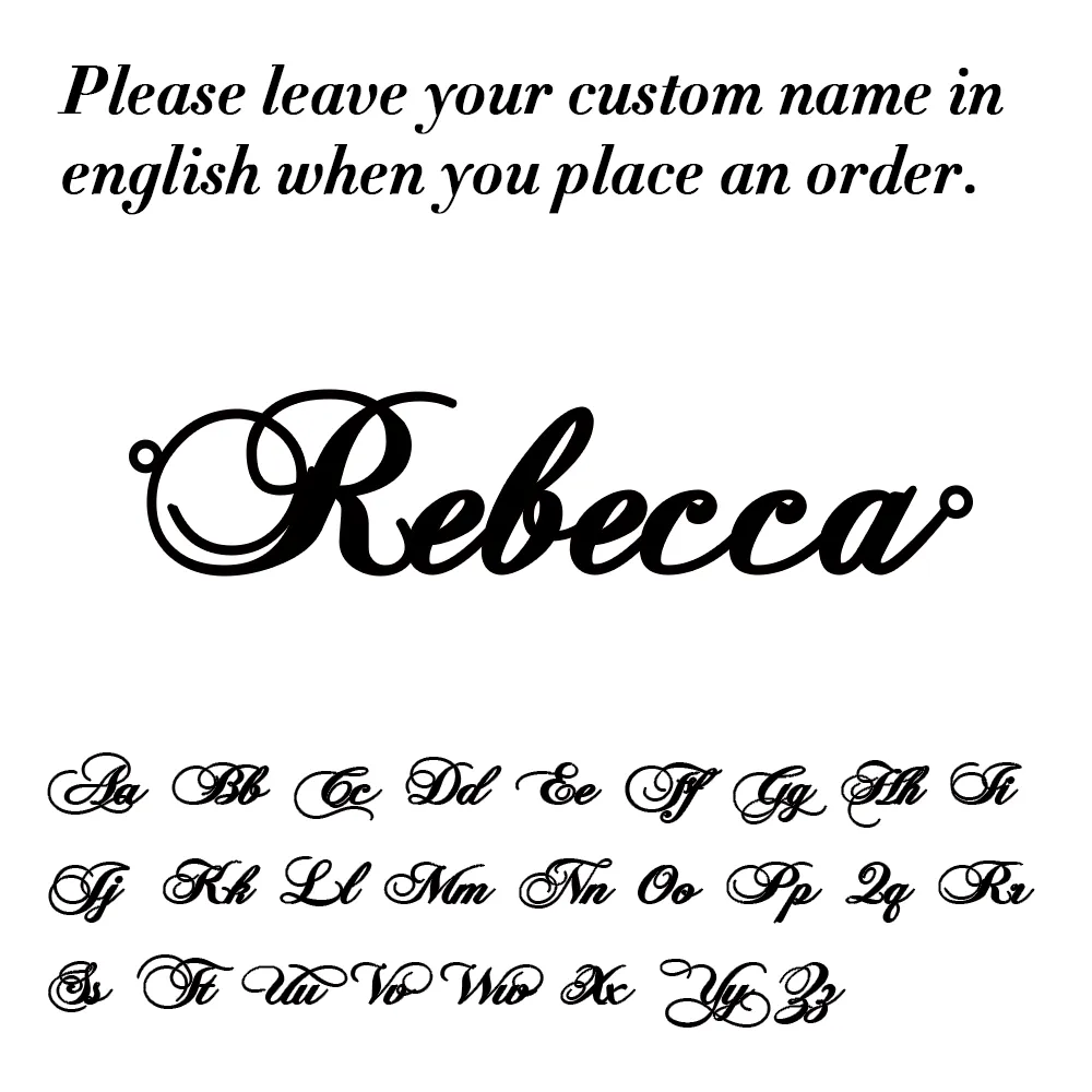 Customized Name Rings  Personalized Stackable Name