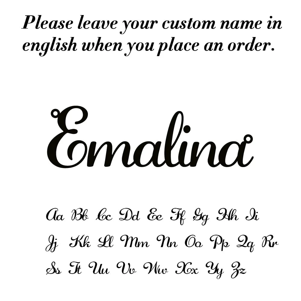 Customized Name Rings  Personalized Stackable Name