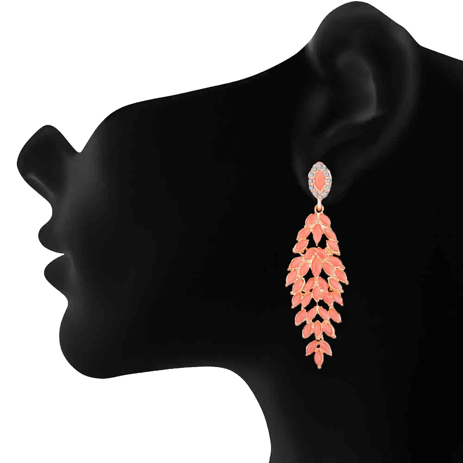 Dazzling Crystals Dangler Earrings