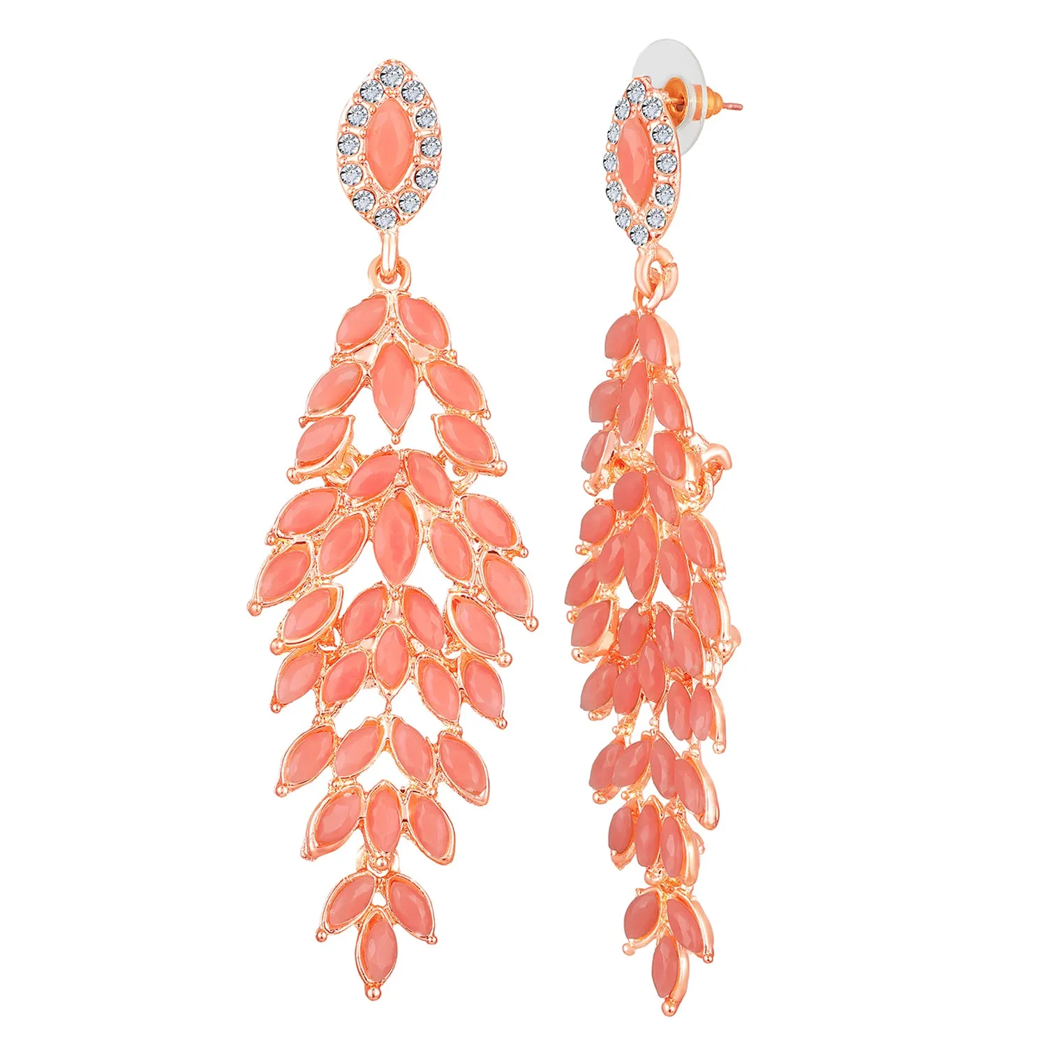 Dazzling Crystals Dangler Earrings